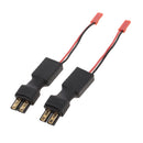 2pcs Traxxas Male to Female Plug & Male JST Connector RC Battery Cable Wire