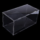 Transparent Acrylic Display Case Tray Dustproof Storage Show Box 20x10x10cm