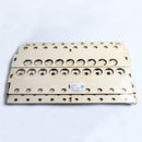 43 bottles Wooden Acrylic Color Ink Paint Bottle Storage Rack Holder Modular