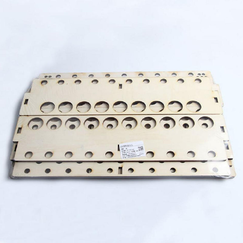 43 bottles Wooden Acrylic Color Ink Paint Bottle Storage Rack Holder Modular