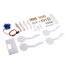 Set of Robot Mechanical Arms Clamp Holder Claw Mount with 9G Servo for Robot