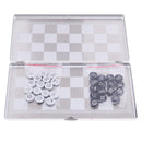 Mini Magnetic International Chess Set Board Game Chess Pieces Games for Family Toys Gift Collectibles