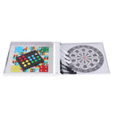 Aluminum Alloy Magnetic Flying Aeroplane Chess Pieces Dart Board Kids Games