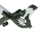 Alloy Die-cast Warplane Aircraft Model Toy Pull Back Military Helicopter Toy