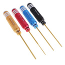4 Pieces Repair Screwdriver Set RC Model Tool Kit RC Helicopter Screwdrivers 17.6cm Length