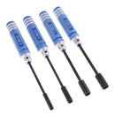 4pcs RC Car Hexagonal Sleeve Screwdriver Repair Tool Kit High Quality 4.0mm 5.5mm 7.0mm 8.0mm