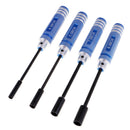 4pcs RC Car Hexagonal Sleeve Screwdriver Repair Tool Kit High Quality 4.0mm 5.5mm 7.0mm 8.0mm
