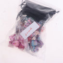 42x Polyhedral d4-d20 Dice w Bag for RPG MTG DND Role Playing Game Accessory