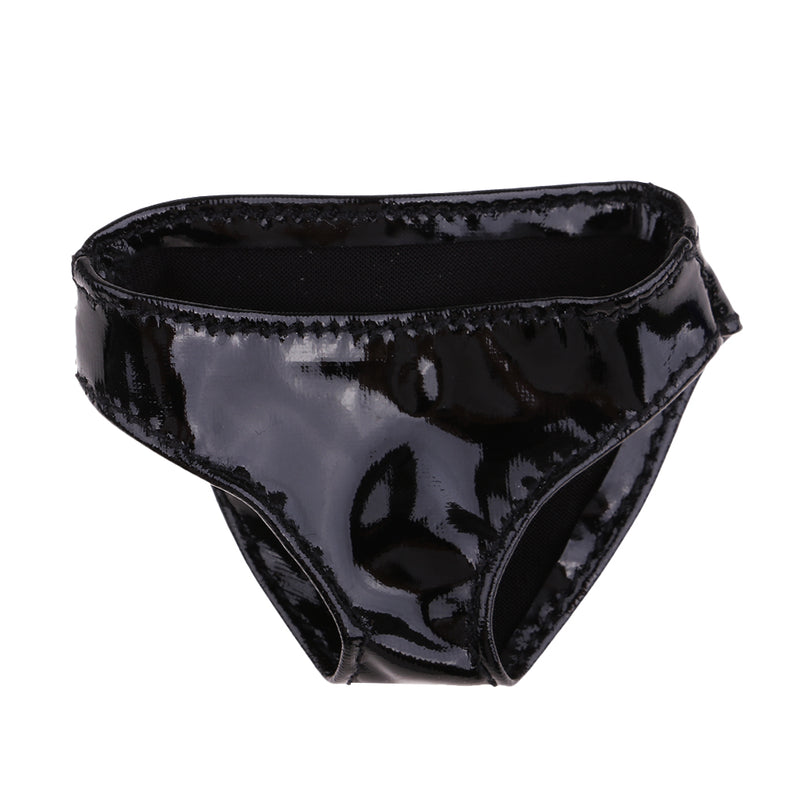 1/6 Scale PU Clothes Hooded Coat Underpants Whip Set for 12" Action Figures