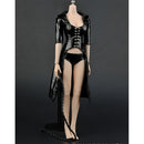 1/6 Scale PU Clothes Hooded Coat Underpants Whip Set for 12" Action Figures