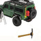 1/10 Scale Mini Metal Bucket Shovel Pickaxe Models for Axial SCX10 D90 D110