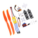 1400KV Brushless Motor 30A ESC Propellers For RC SU27 Airplane Helicopter