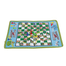Snake and Ladder Kids Children Portable Flying Chess Ludo Board Family Game