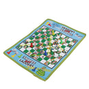 Snake and Ladder Kids Children Portable Flying Chess Ludo Board Family Game