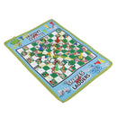 Snake and Ladder Kids Children Portable Flying Chess Ludo Board Family Game