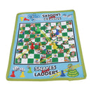 Snake and Ladder Kids Children Portable Flying Chess Ludo Board Family Game