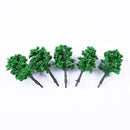 10PCS Model Trees Diorama Tree Train Tree Railroad Scenery Diorama Model