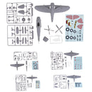 1:72 Plastic WWII CCCP La-7 Fighter Model Kits Assembly Airplane 4D Puzzle