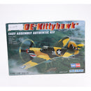 1:72 Plastic WWII US P-40E Fighter Model Kits Assembly Airplane 4D Puzzle