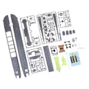 1:144 Scale Warship World War II German U2518 Boat Model Submarine Plastic Assembly Model Kit Kids Electric Toy