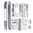 1:144 Scale Warship World War II German U571 Boat Model Submarine Plastic Assembly Model Kit Kids Electric Toy