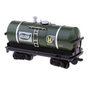 1:87 Vintage Simulation Plastic Train Tank Car Oil Petroleum Wagon Model Toy