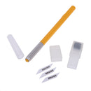 USTAR UA91902 Ceramic Knife Model Ceramic Blade Scraper Precise Cutting Tool