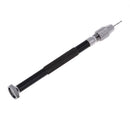 Black Mini Pin Vise Hand Drill with Twist Drill Bits Set of 10 Pcs for Hobby