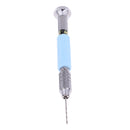 Precision Pin Vise Hobby Drill with Model Twist Hand Drill Bits Set for DIY Drilling Tool 10 Pieces