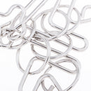 IQ Metal Wire Puzzle Educational Rings Brain Teaser Game Toys for Adults Kid