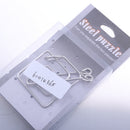 Loop Shape Lock Rings Toy Chinese Rings Puzzle Developed IQ Brain Adults and Children