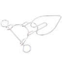 Heart Shape Lock Rings Toy Chinese Rings Puzzle Developed IQ Brain Adults and Children