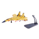 1:100 Alloy Chinese Navy J-15 Carrier Aircraft Model Airplane Fighter Toy Model Diecast Plane Model Toy Home Decoration