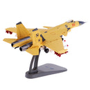 1:100 Alloy Chinese Navy J-15 Carrier Aircraft Model Airplane Fighter Toy Model Diecast Plane Model Toy Home Decoration