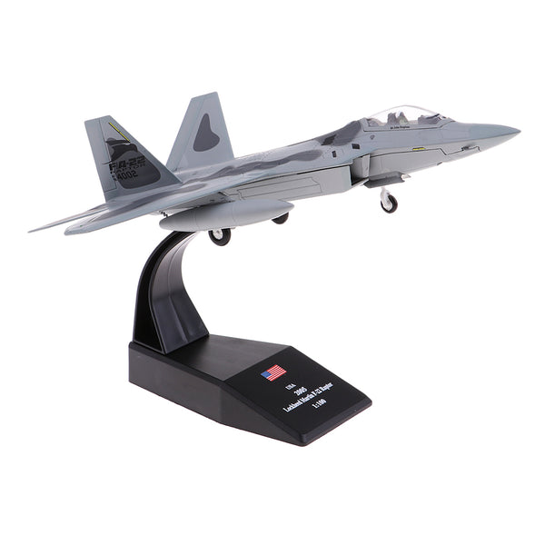 1/100 Scale Alloy Warplane Model Fighter Model for Home Ornaments Hobby
