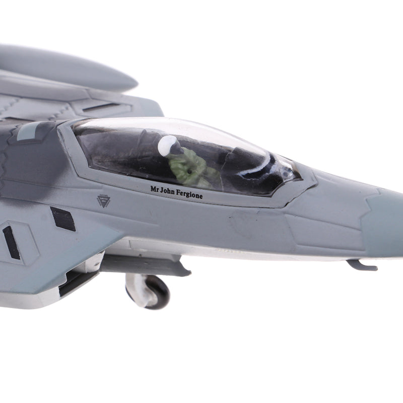 1/100 Scale Alloy Warplane Model Fighter Model for Home Ornaments Hobby