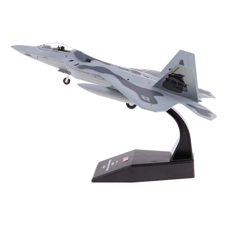 1/100 Scale Alloy Warplane Model Fighter Model for Home Ornaments Hobby