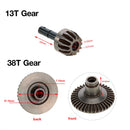 Steel 38T / 13T Crown Gear Set for 1:10 Axial SCX10 90021 90022 90035 90028