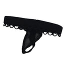 1Pcs 1/6 Scale Women's Black Lace Thong For 12inch Action Figure Accessories