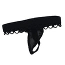 1Pcs 1/6 Scale Women's Black Lace Thong For 12inch Action Figure Accessories