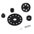 Alloy Gearbox Gear Dia. 45mm 30mm 16mm 12mm Pinion for SCX10 II Rock Crawler
