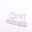 2pcs Silver Metal Foot Pedal Plates for 1:10 Axial SCX10 RC Crawler Car Accessories