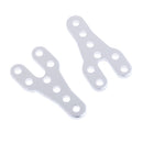 4 Pieces RC Crawler Body Parts Mounting Plates for SCX10 D90 Shock Absorber