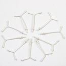 10pcs LED Street Light LED Dual Lamppost Mini Landscape LED 28mm White