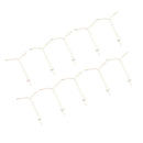 10pcs LED Street Light LED Dual Lamppost Mini Landscape LED 28mm White