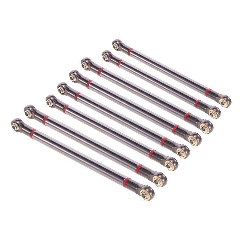 1/10 Link Rod Linkage 313mm Wheelbase Upgrade Parts for Axial SCX10 RC Truck