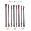 1/10 Link Rod Linkage 313mm Wheelbase Upgrade Parts for Axial SCX10 RC Truck