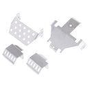 1/10 RC Car Truck Front Bumper Lower+Axle+Gearbox Mount Skid Plate for TRX-4