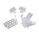 1/10 RC Car Truck Front Bumper Lower+Axle+Gearbox Mount Skid Plate for TRX-4