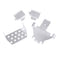1/10 RC Car Truck Front Bumper Lower+Axle+Gearbox Mount Skid Plate for TRX-4